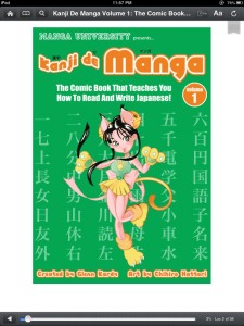 Kanji de manga